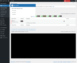 Page screenshot: WP Control 