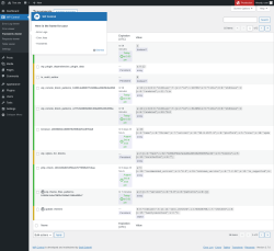 Page screenshot: WP Control  → Transients viewer