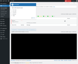 Page screenshot: WP Control 