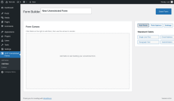Page screenshot: 24TT Unrestricted Forms &rarr; Add New