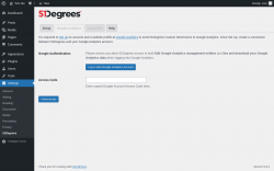 Page screenshot: Settings &rarr; 51Degrees &rarr; Google Analytics