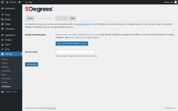 Page screenshot: Settings &rarr; 51Degrees &rarr; Google Analytics
