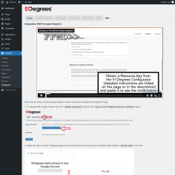 Page screenshot: Settings &rarr; 51Degrees &rarr; Help