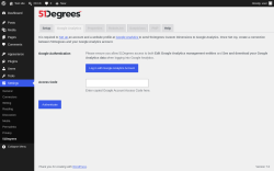 Page screenshot: Settings &rarr; 51Degrees &rarr; Google Analytics