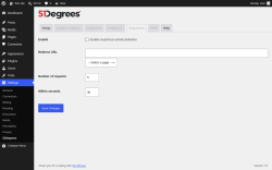 Page screenshot: Settings &rarr; 51Degrees &rarr; Suspicious