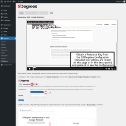 Page screenshot: Settings &rarr; 51Degrees &rarr; Help