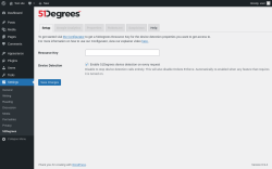 Page screenshot: Settings &rarr; 51Degrees
