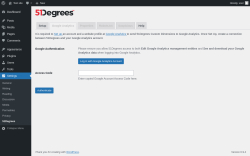 Page screenshot: Settings &rarr; 51Degrees &rarr; Google Analytics