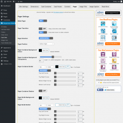 Page screenshot: Responsive Slider &rarr; Card Skin &rarr; Pager