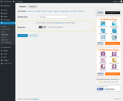 Page screenshot: Responsive Slider &rarr; Slider Skins