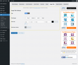 Page screenshot: Responsive Slider &rarr; Card Skin &rarr; Image Title