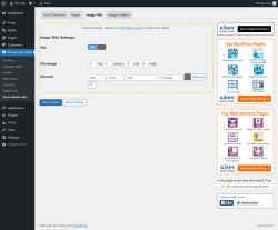 Page screenshot: Responsive Slider &rarr; Touch Mobile Skin &rarr; Image Title