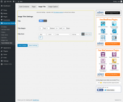 Page screenshot: Responsive Slider &rarr; Touch Mobile Skin &rarr; Image Title