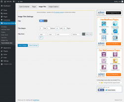 Page screenshot: Responsive Slider &rarr; Touch Mobile Skin &rarr; Image Title