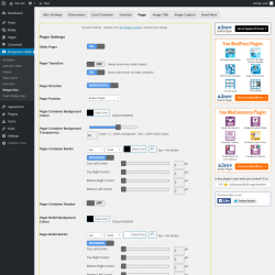 Page screenshot: Responsive Slider &rarr; Widget Skin &rarr; Pager