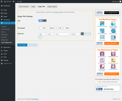 Page screenshot: Responsive Slider &rarr; Touch Mobile Skin &rarr; Image Title