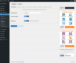 Page screenshot: Responsive Slider &rarr; Slider Skins &rarr; Template 2