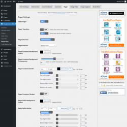 Page screenshot: Responsive Slider &rarr; Widget Skin &rarr; Pager