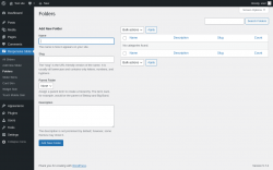 Page screenshot: Responsive Slider &rarr; Folders