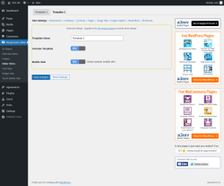 Page screenshot: Responsive Slider &rarr; Slider Skins &rarr; Template 2