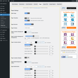 Page screenshot: Responsive Slider &rarr; Widget Skin &rarr; Pager