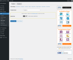 Page screenshot: Responsive Slider &rarr; Slider Skins