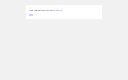 Page screenshot: Plugin dependency check