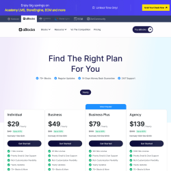Page screenshot: aBlocks →  Get Pro