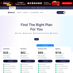 Page screenshot: aBlocks →  Get Pro
