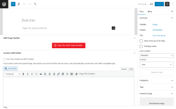 Page screenshot: Add New Post &lsaquo; Test site &mdash; WordPress