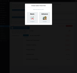 Page screenshot: Accelerated Mobile Pages Options ‹ Test site — WordPress