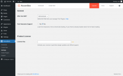Page screenshot: Accordions &rarr; Settings