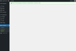 Page screenshot: Acf Blocks → Upgrade  ➤