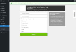 Page screenshot: ACF Blocks → Contact Us