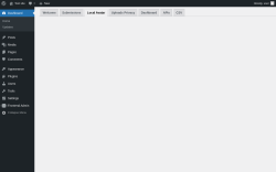 Page screenshot: Frontend Admin → Local Avatar 