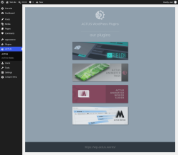 Page screenshot: ACTUS