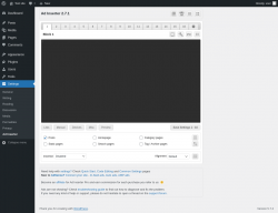 Page screenshot: Settings &rarr; Ad Inserter