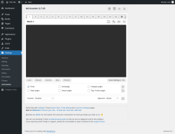 Page screenshot: Settings &rarr; Ad Inserter