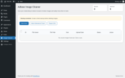 Page screenshot: Image Cleaner