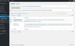 Page screenshot: Add Expires Headers