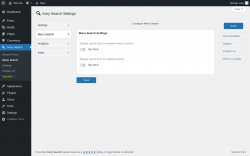 Page screenshot: Ivory Search &rarr; Menu Search