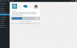 Page screenshot: Ivory Search &lsaquo; Test site &mdash; WordPress