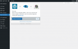 Page screenshot: Ivory Search &lsaquo; Test site &mdash; WordPress