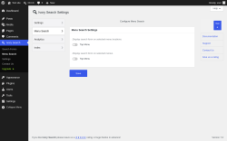 Page screenshot: Ivory Search &rarr; Menu Search