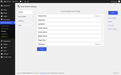 Page screenshot: Ivory Search &rarr; Settings