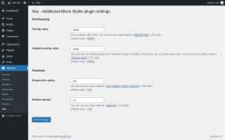 Page screenshot: Settings &rarr; Abs