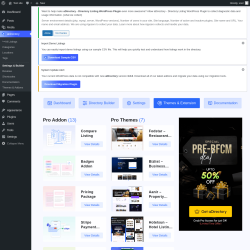 Page screenshot: aDirectory &rarr; Themes & Addons