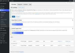 Page screenshot: aDirectory &rarr; All Listings