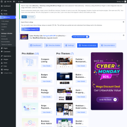 Page screenshot: aDirectory &rarr; Themes & Addons