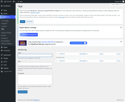 Page screenshot: aDirectory &rarr; Tags